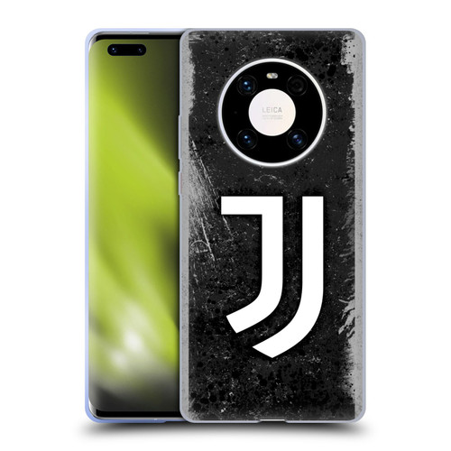 Juventus Football Club Art Distressed Logo Soft Gel Case for Huawei Mate 40 Pro 5G