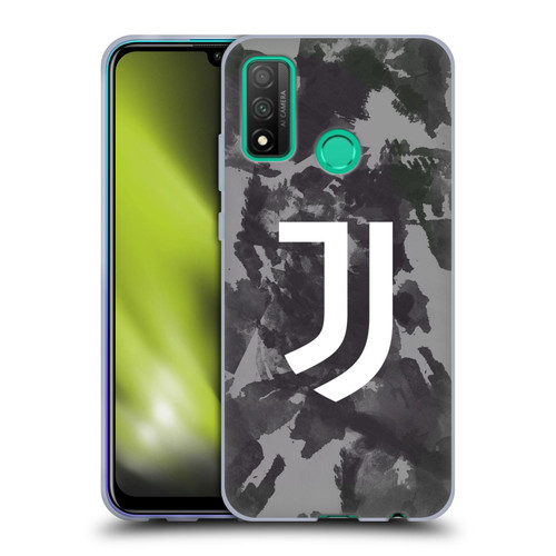 Juventus Football Club Art Monochrome Splatter Soft Gel Case for Huawei P Smart (2020)