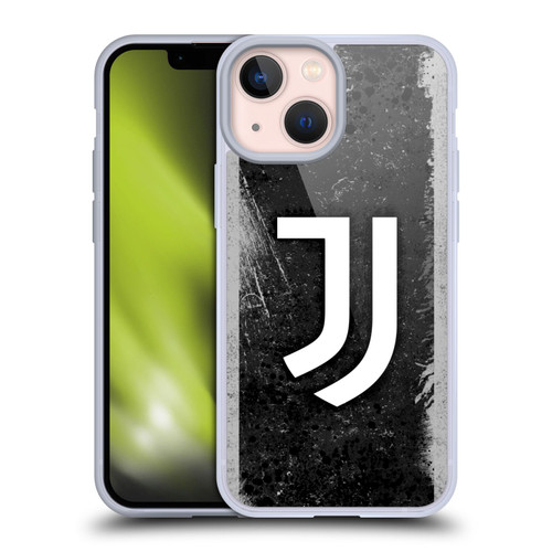 Juventus Football Club Art Distressed Logo Soft Gel Case for Apple iPhone 13 Mini