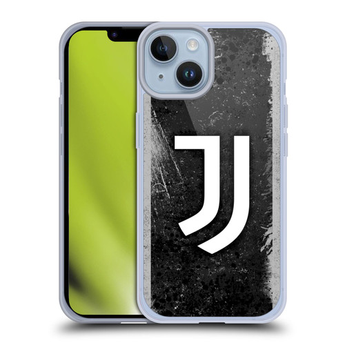 Juventus Football Club Art Distressed Logo Soft Gel Case for Apple iPhone 14