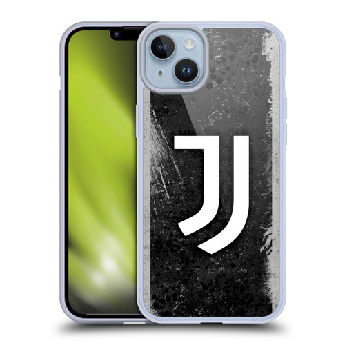 Juventus Football Club Art Distressed Logo Soft Gel Case for Apple iPhone 14 Plus