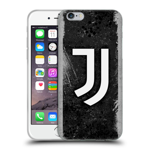 Juventus Football Club Art Distressed Logo Soft Gel Case for Apple iPhone 6 / iPhone 6s