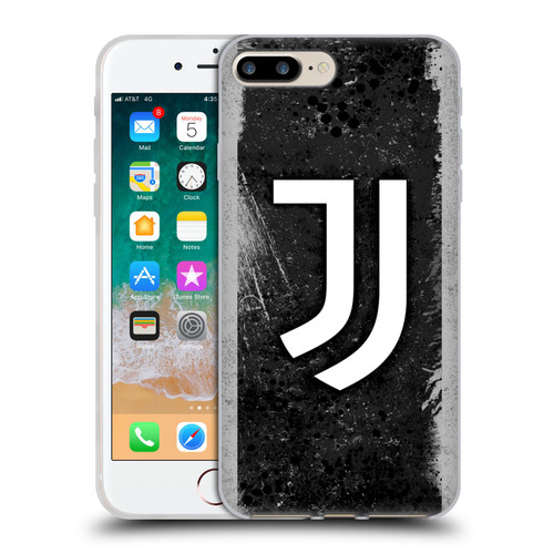 Juventus Football Club Art Distressed Logo Soft Gel Case for Apple iPhone 7 Plus / iPhone 8 Plus