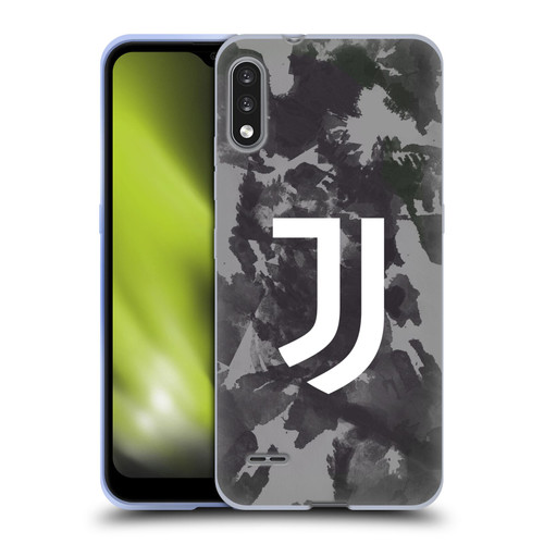 Juventus Football Club Art Monochrome Splatter Soft Gel Case for LG K22