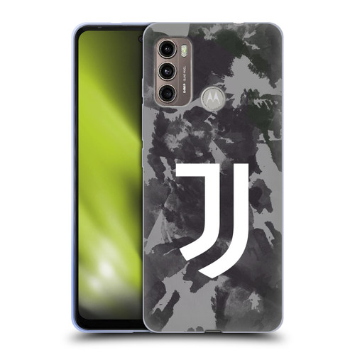 Juventus Football Club Art Monochrome Splatter Soft Gel Case for Motorola Moto G60 / Moto G40 Fusion