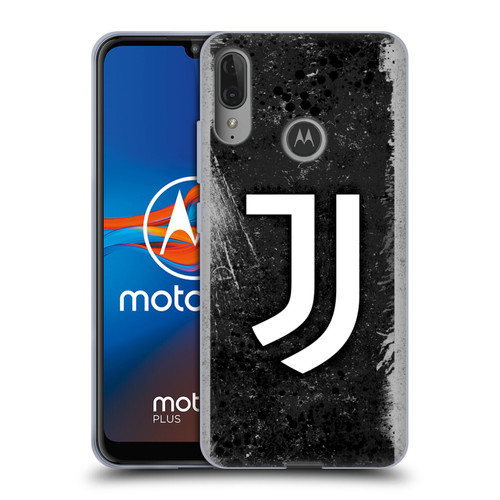 Juventus Football Club Art Distressed Logo Soft Gel Case for Motorola Moto E6 Plus