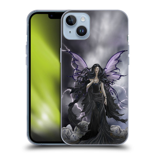 Nene Thomas Gothic Storm Fairy With Lightning Soft Gel Case for Apple iPhone 14 Plus