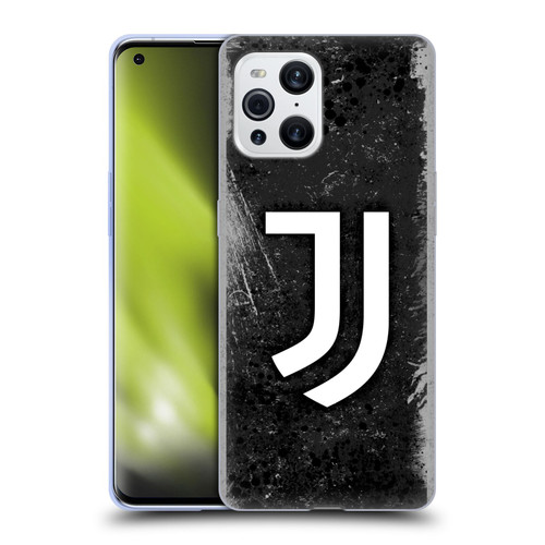 Juventus Football Club Art Distressed Logo Soft Gel Case for OPPO Find X3 / Pro