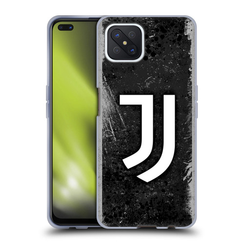 Juventus Football Club Art Distressed Logo Soft Gel Case for OPPO Reno4 Z 5G