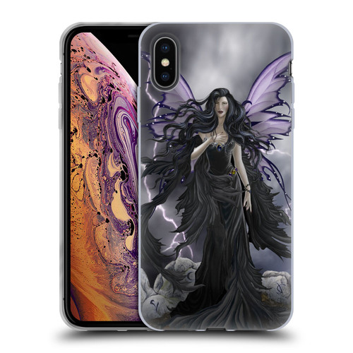 Nene Thomas Gothic Storm Fairy With Lightning Soft Gel Case for Apple iPhone XS Max