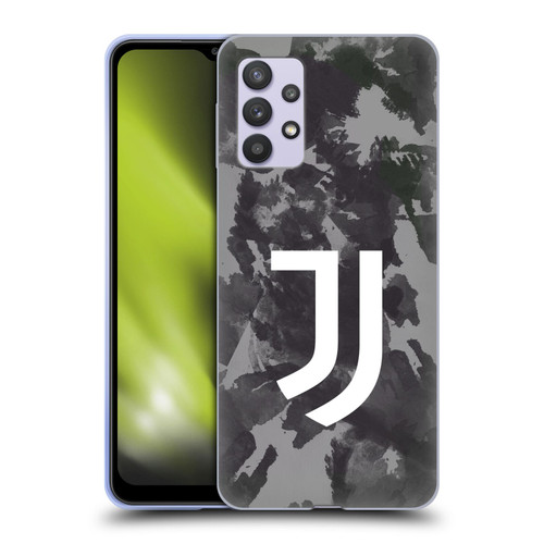 Juventus Football Club Art Monochrome Splatter Soft Gel Case for Samsung Galaxy A32 5G / M32 5G (2021)
