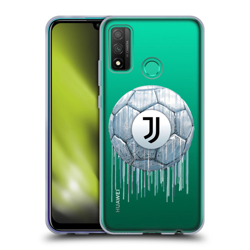 Juventus Football Club Drip Art Logo Soft Gel Case for Huawei P Smart (2020)