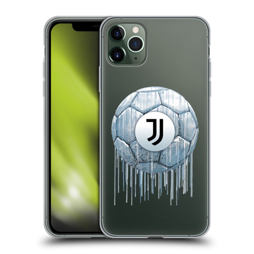 Juventus Football Club Drip Art Logo Soft Gel Case for Apple iPhone 11 Pro Max