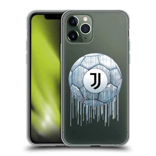 Juventus Football Club Drip Art Logo Soft Gel Case for Apple iPhone 11 Pro