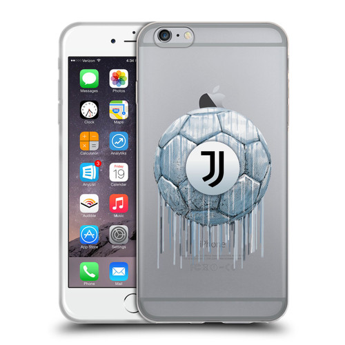 Juventus Football Club Drip Art Logo Soft Gel Case for Apple iPhone 6 Plus / iPhone 6s Plus