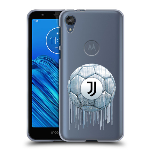Juventus Football Club Drip Art Logo Soft Gel Case for Motorola Moto E6