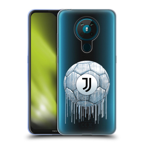 Juventus Football Club Drip Art Logo Soft Gel Case for Nokia 5.3