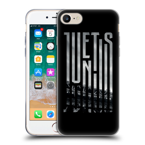 Juventus Football Club Graphic Logo  Stadium Soft Gel Case for Apple iPhone 7 / 8 / SE 2020 & 2022