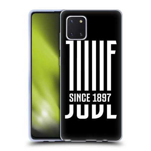 Juventus Football Club History Since 1897 Soft Gel Case for Samsung Galaxy Note10 Lite