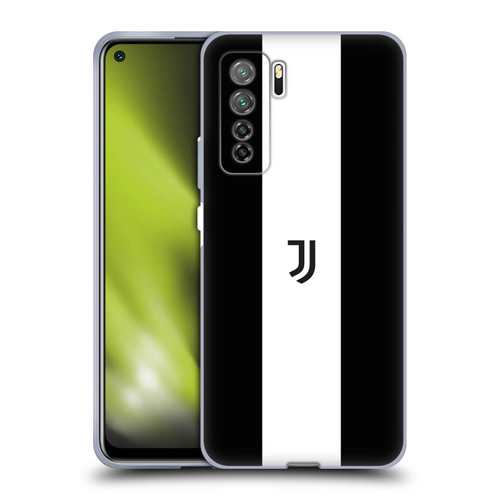 Juventus Football Club Lifestyle 2 Bold White Stripe Soft Gel Case for Huawei Nova 7 SE/P40 Lite 5G