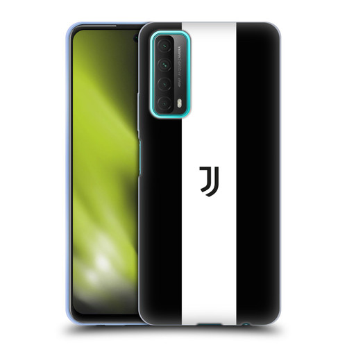 Juventus Football Club Lifestyle 2 Bold White Stripe Soft Gel Case for Huawei P Smart (2021)