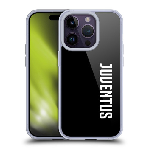 Juventus Football Club Lifestyle 2 Logotype Soft Gel Case for Apple iPhone 14 Pro