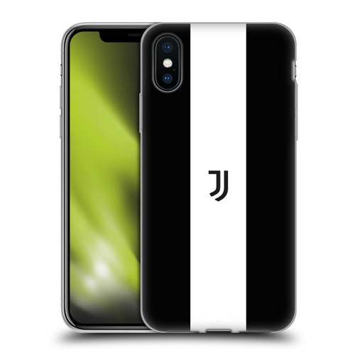 Juventus Football Club Lifestyle 2 Bold White Stripe Soft Gel Case for Apple iPhone X / iPhone XS