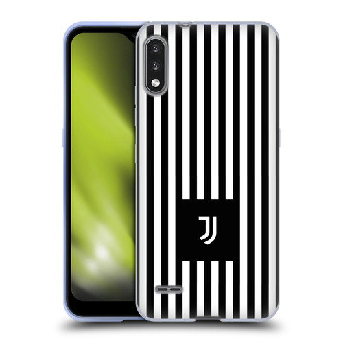 Juventus Football Club Lifestyle 2 Black & White Stripes Soft Gel Case for LG K22
