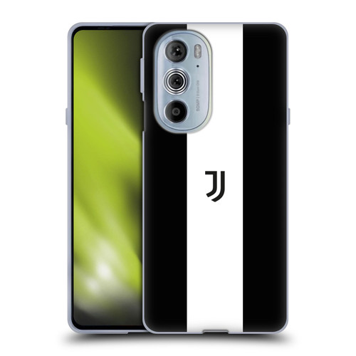 Juventus Football Club Lifestyle 2 Bold White Stripe Soft Gel Case for Motorola Edge X30