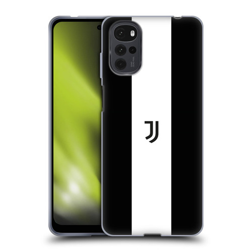 Juventus Football Club Lifestyle 2 Bold White Stripe Soft Gel Case for Motorola Moto G22