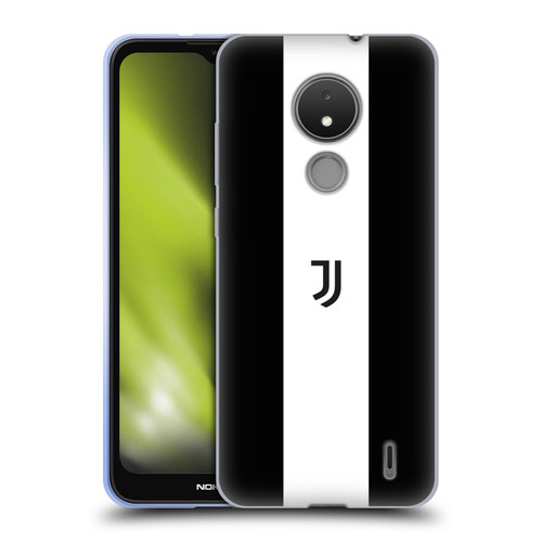 Juventus Football Club Lifestyle 2 Bold White Stripe Soft Gel Case for Nokia C21
