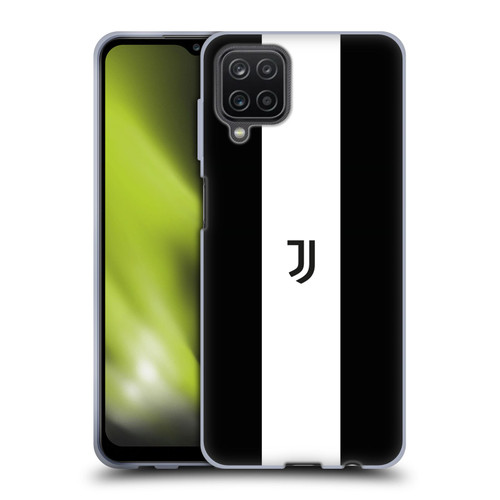 Juventus Football Club Lifestyle 2 Bold White Stripe Soft Gel Case for Samsung Galaxy A12 (2020)