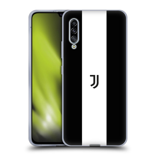 Juventus Football Club Lifestyle 2 Bold White Stripe Soft Gel Case for Samsung Galaxy A90 5G (2019)