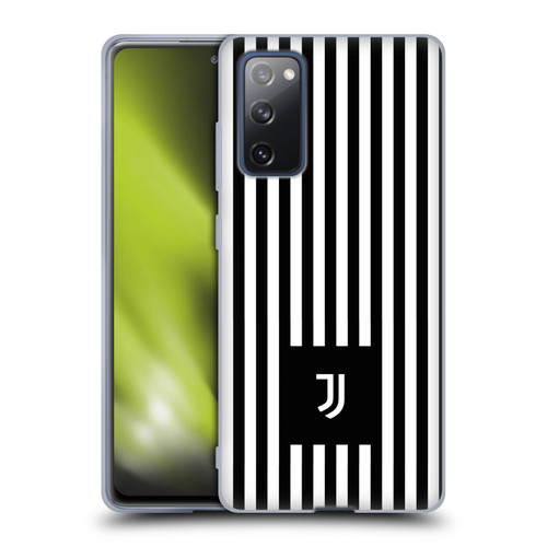 Juventus Football Club Lifestyle 2 Black & White Stripes Soft Gel Case for Samsung Galaxy S20 FE / 5G
