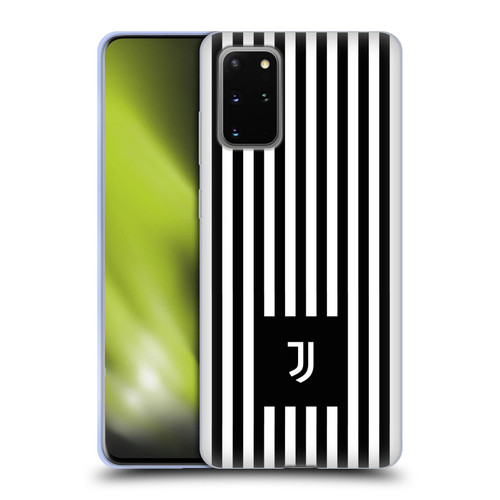 Juventus Football Club Lifestyle 2 Black & White Stripes Soft Gel Case for Samsung Galaxy S20+ / S20+ 5G