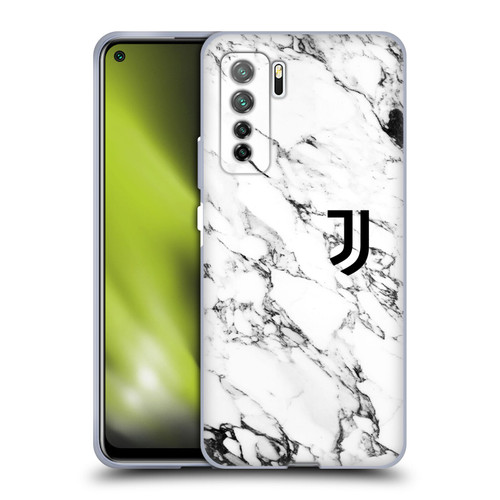 Juventus Football Club Marble White Soft Gel Case for Huawei Nova 7 SE/P40 Lite 5G