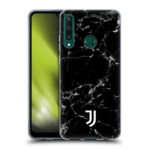 Juventus Football Club Marble Black 2 Soft Gel Case for Huawei Y6p