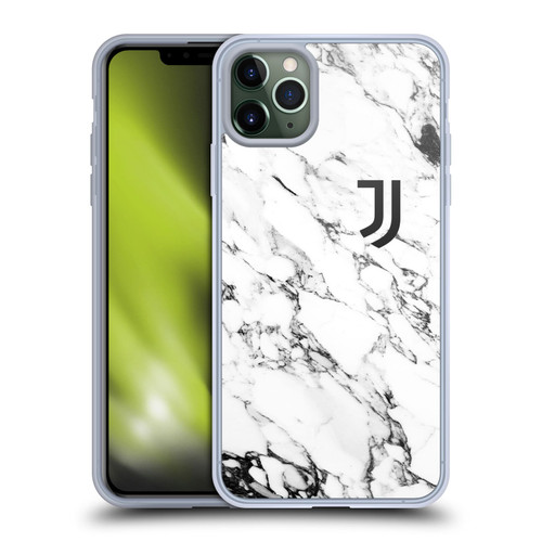 Juventus Football Club Marble White Soft Gel Case for Apple iPhone 11 Pro Max
