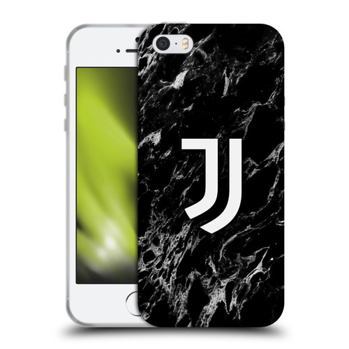 Juventus Football Club Marble Black Soft Gel Case for Apple iPhone 5 / 5s / iPhone SE 2016
