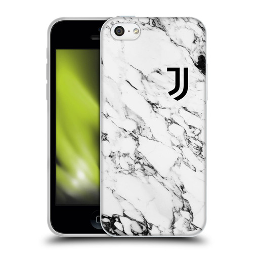 Juventus Football Club Marble White Soft Gel Case for Apple iPhone 5c
