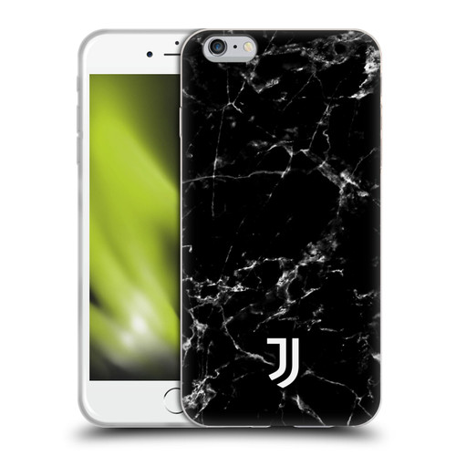Juventus Football Club Marble Black 2 Soft Gel Case for Apple iPhone 6 Plus / iPhone 6s Plus