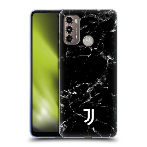 Juventus Football Club Marble Black 2 Soft Gel Case for Motorola Moto G60 / Moto G40 Fusion