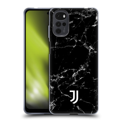 Juventus Football Club Marble Black 2 Soft Gel Case for Motorola Moto G22