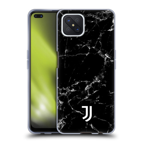 Juventus Football Club Marble Black 2 Soft Gel Case for OPPO Reno4 Z 5G