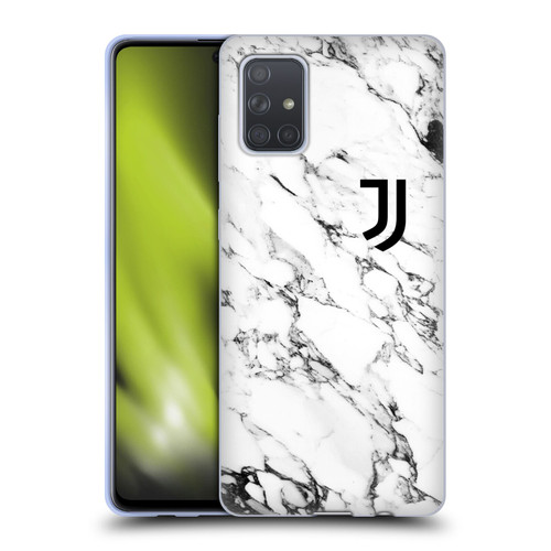 Juventus Football Club Marble White Soft Gel Case for Samsung Galaxy A71 (2019)