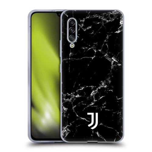 Juventus Football Club Marble Black 2 Soft Gel Case for Samsung Galaxy A90 5G (2019)