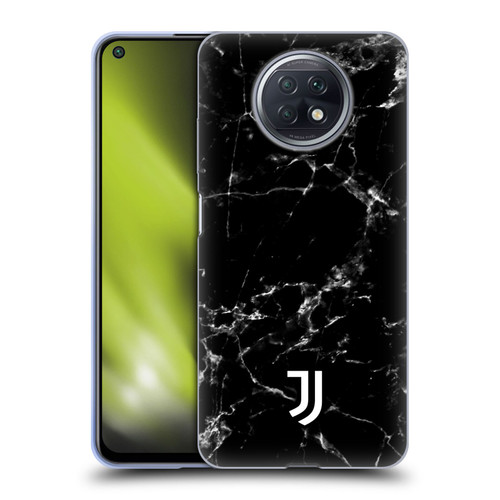 Juventus Football Club Marble Black 2 Soft Gel Case for Xiaomi Redmi Note 9T 5G