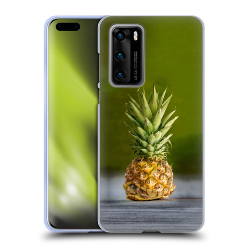 Pixelmated Animals Surreal Pets Pineapple Turtle Soft Gel Case for Huawei P40 5G