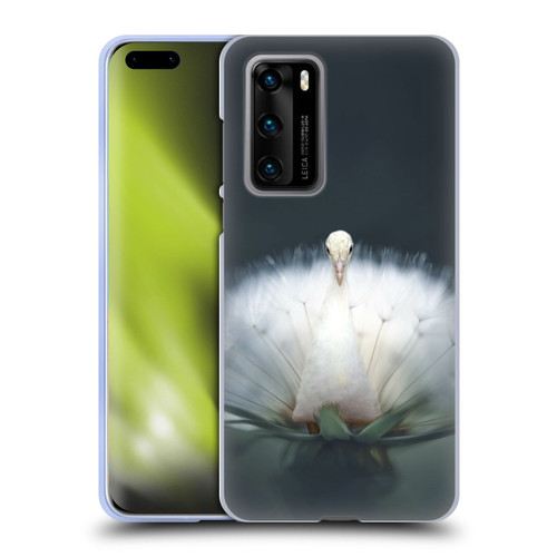 Pixelmated Animals Surreal Pets Peacock Wish Soft Gel Case for Huawei P40 5G