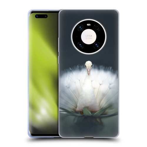 Pixelmated Animals Surreal Pets Peacock Wish Soft Gel Case for Huawei Mate 40 Pro 5G